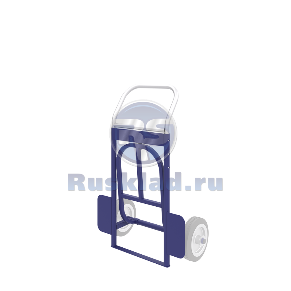 Тележка грузовая с дополнительной полкой и выдвижной ручкой КГ 100 П